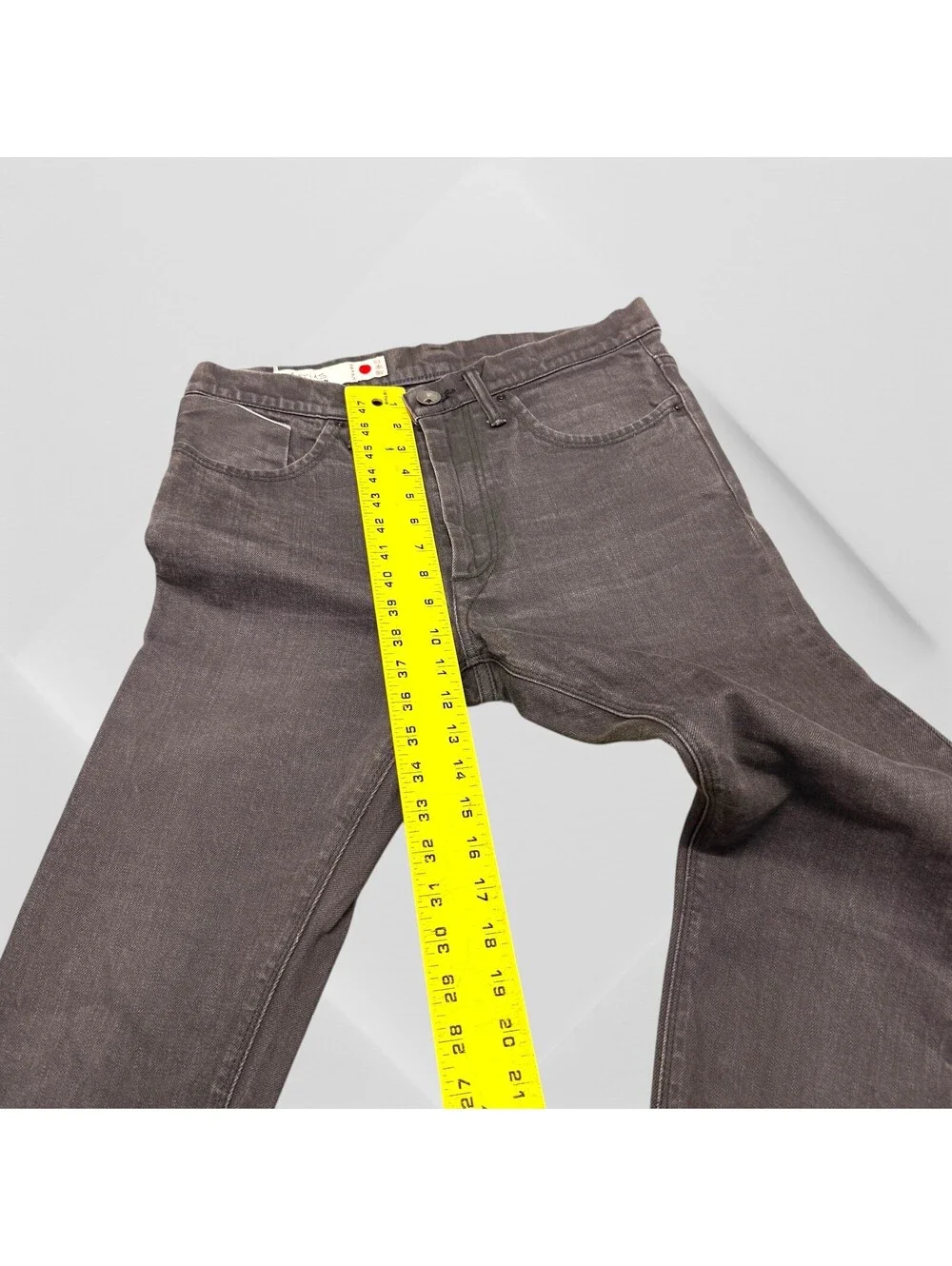 Matias Selvedge Denim Jeans Lunado Black Slim Fit Okayama Sol  Japan 30x26